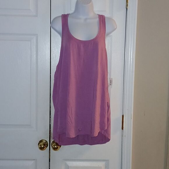 Core 10 purple mauve tank top yoga top  Sz 3X  NWT - Picture 1 of 8